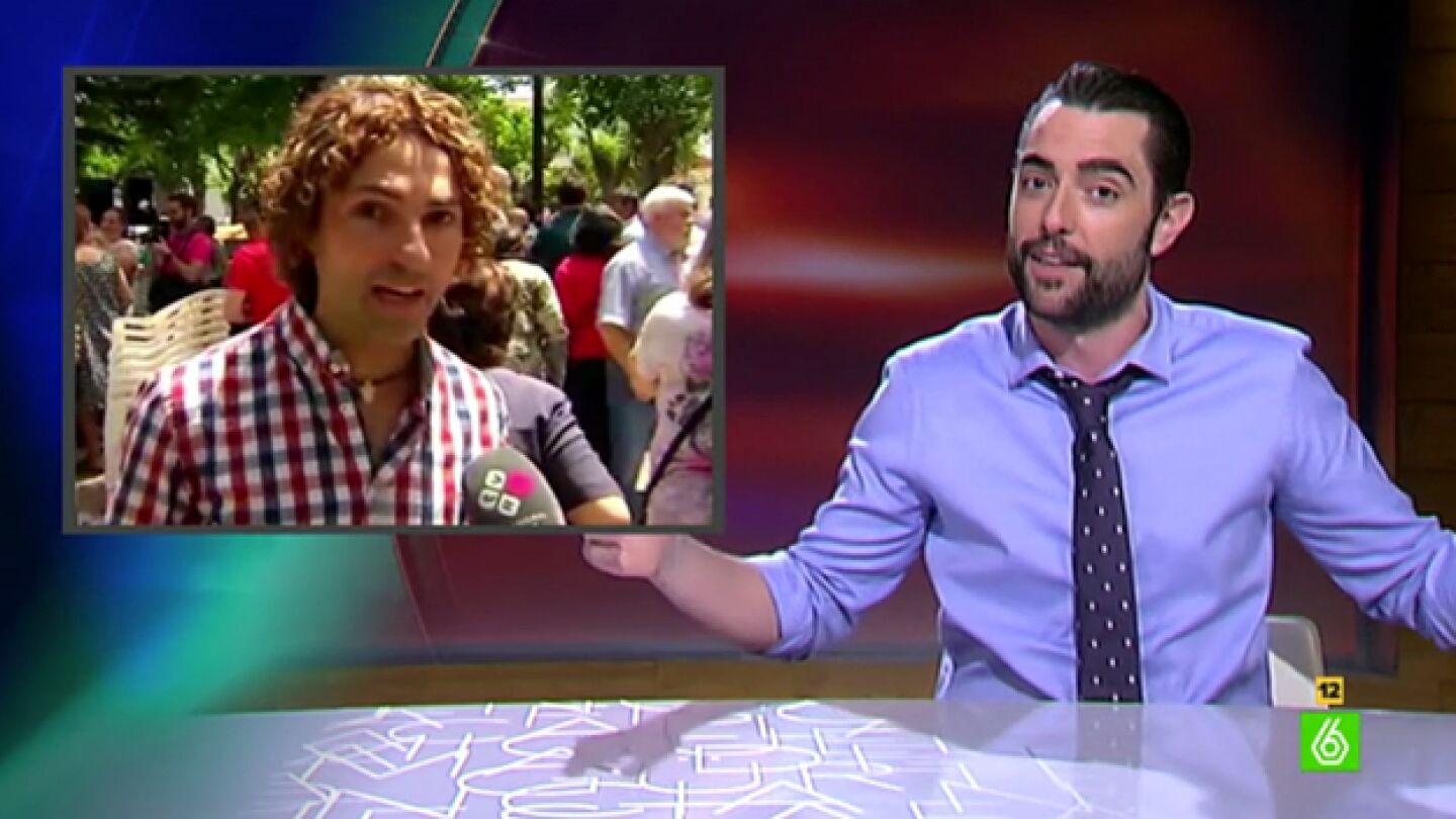 Dani Mateo y el doble de David Bisbal