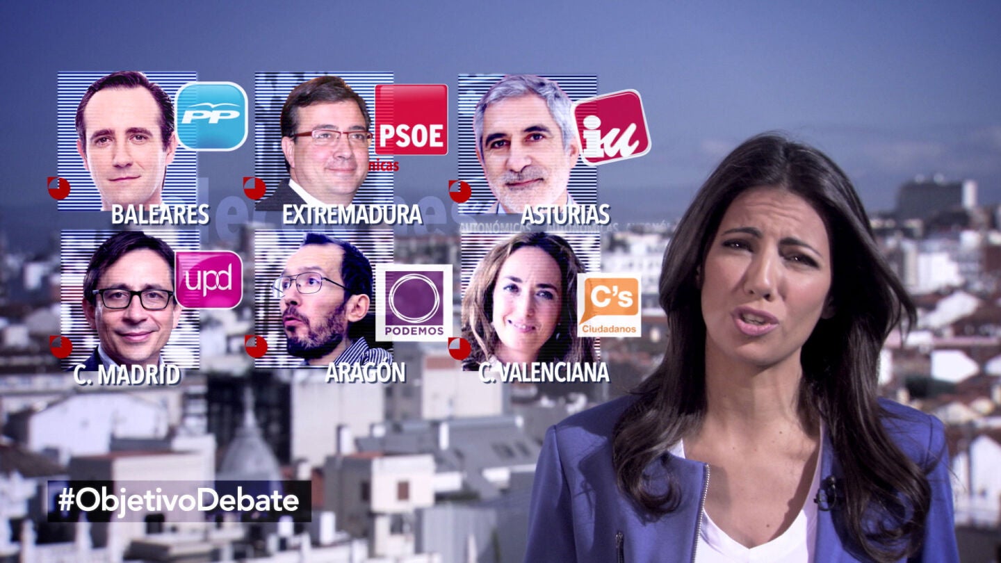 Debate a seis en El Objetivo