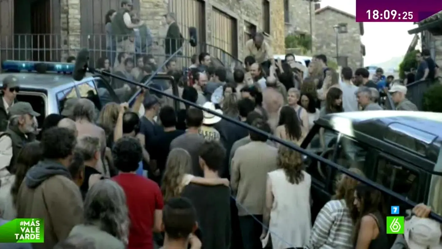 Imagen del rodaje de Refugiados Imagen del rodaje de Refugiados