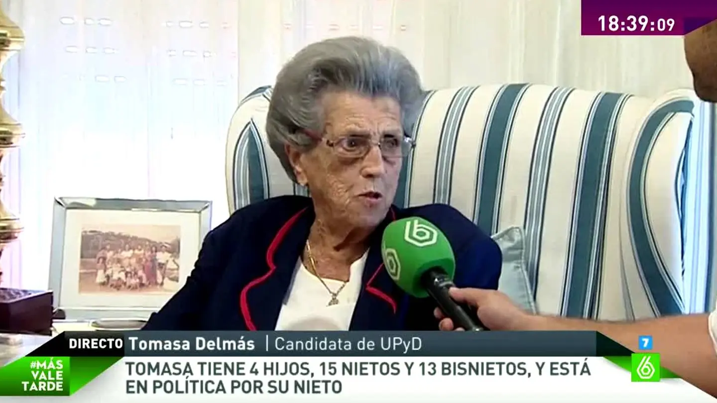 Tomasa Delmás, candidata UPyD Tomasa Delmás, candidata UPyD