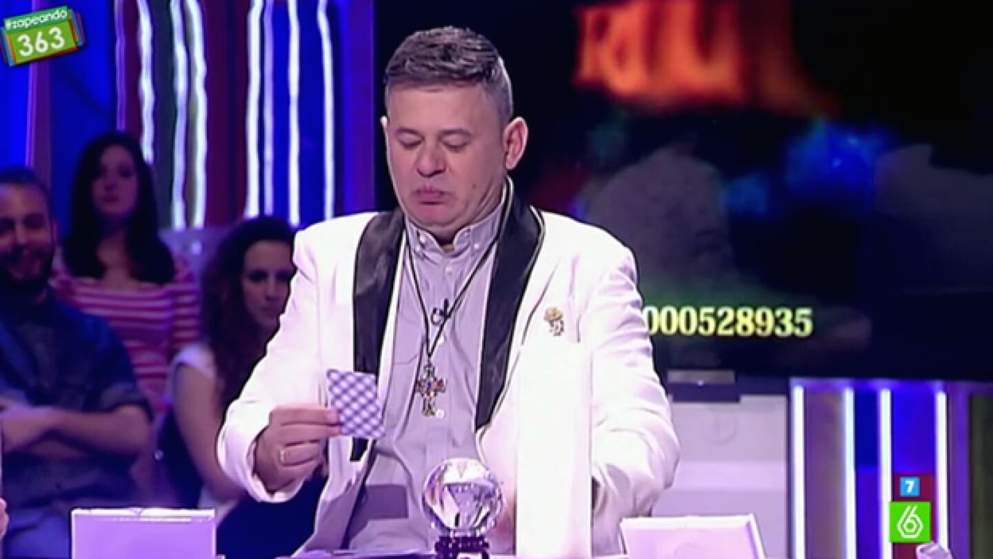 El se&ntilde;or vidente, en 'Zapeando'