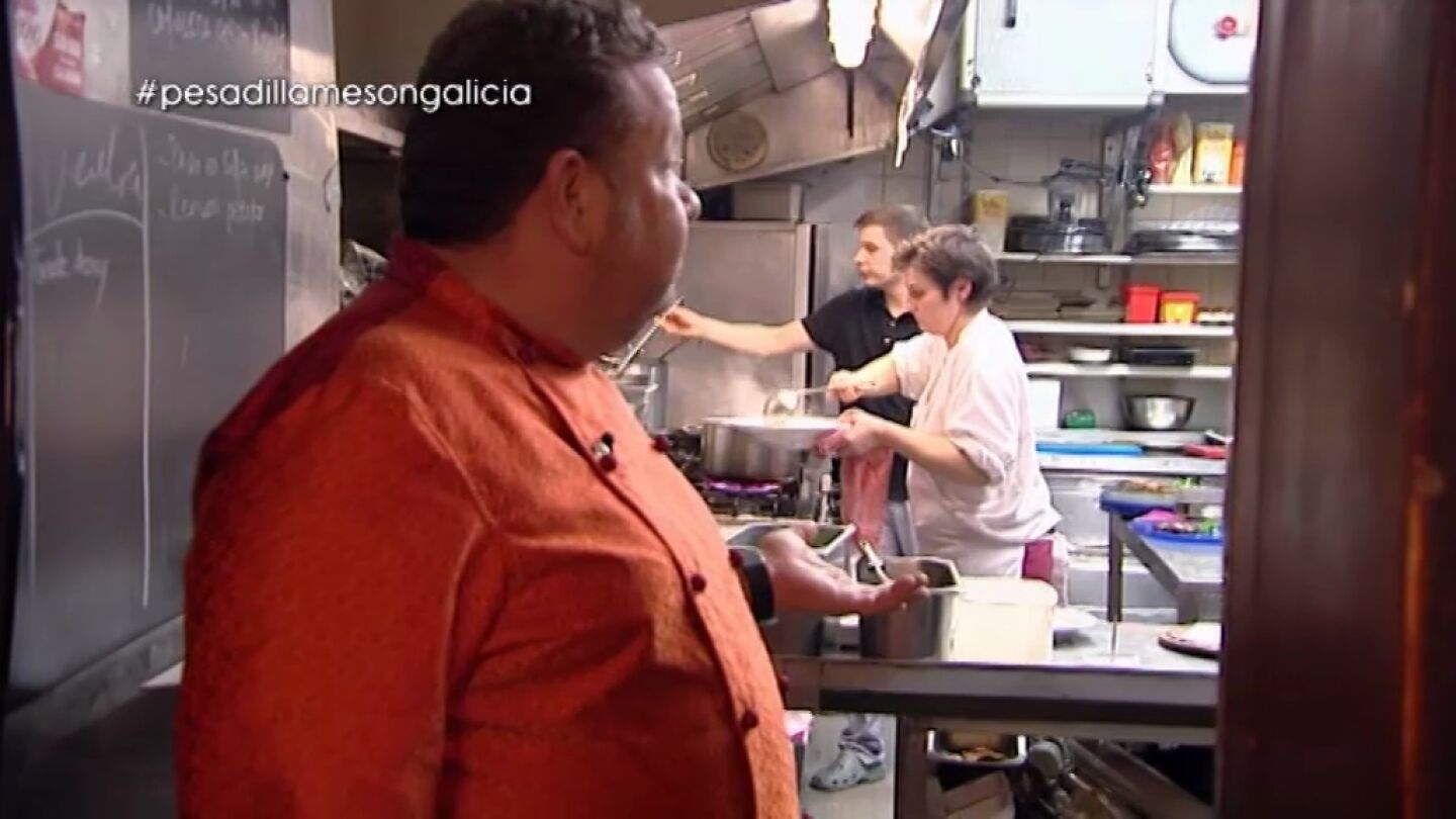 Chicote alucina con el servicio del 'Mes&oacute;n Galicia'