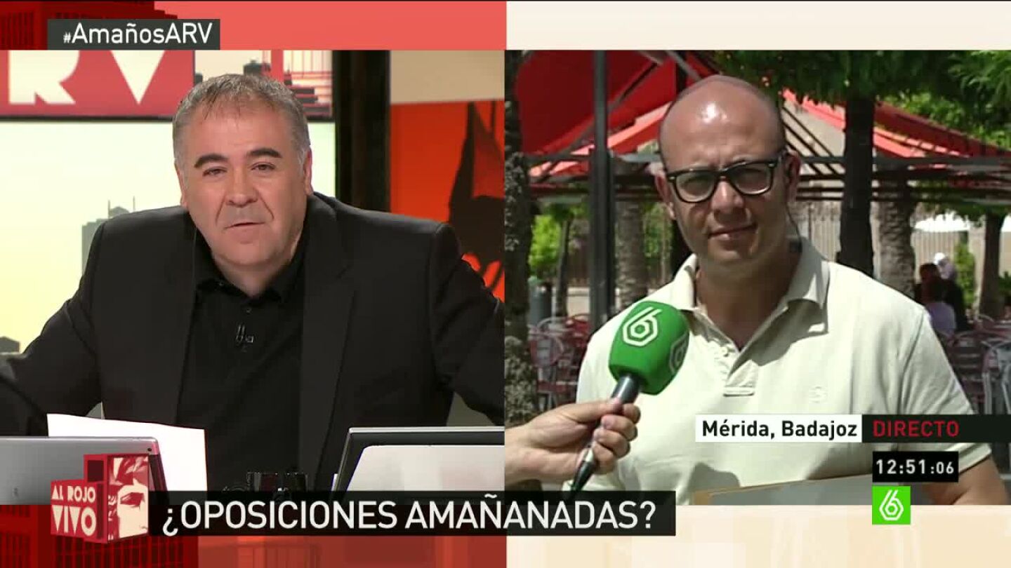 Jos&eacute; Francisco Sig&uuml;enza, tras 'acertar' los aprobados en la oposici&oacute;n extreme&ntilde;a: "Casualidades hay, pero son extra&ntilde;as de esta naturaleza"
