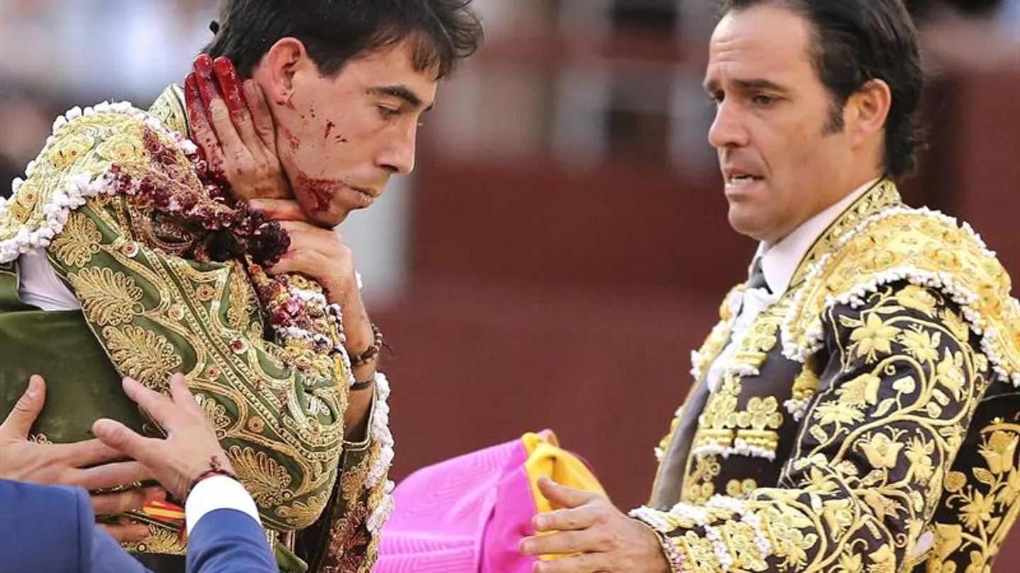 Cogida de Jiménez Fortes Cogida de Jiménez Fortes