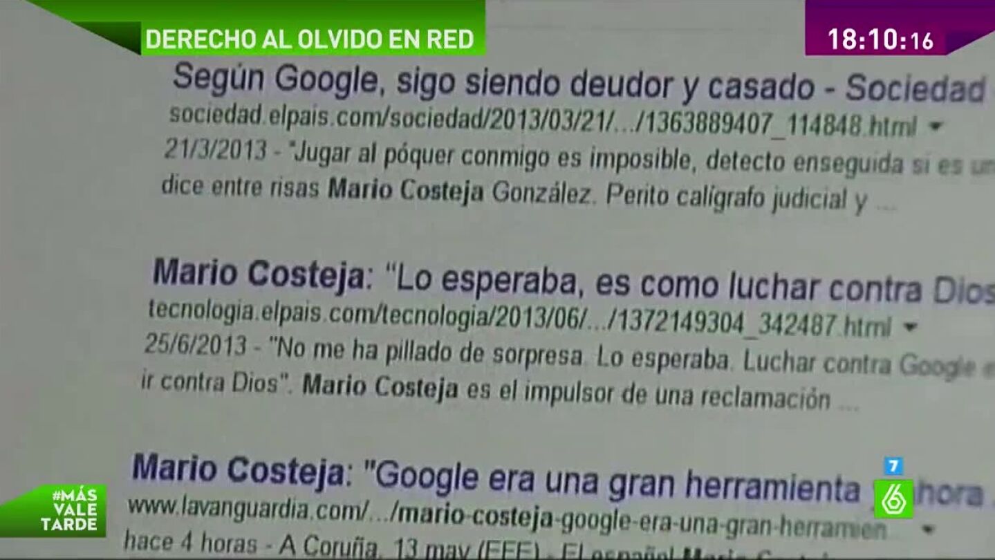 Google borra 60.000 enlaces, pero no las informaciones publicadas