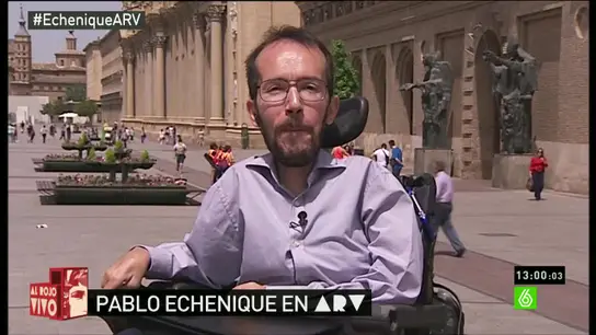 Pablo Echenique: "¿Generales en Podemos? Todavía no he encontrado ninguno" Pablo Echenique: "¿Generales en Podemos? Todavía no he encontrado ninguno"