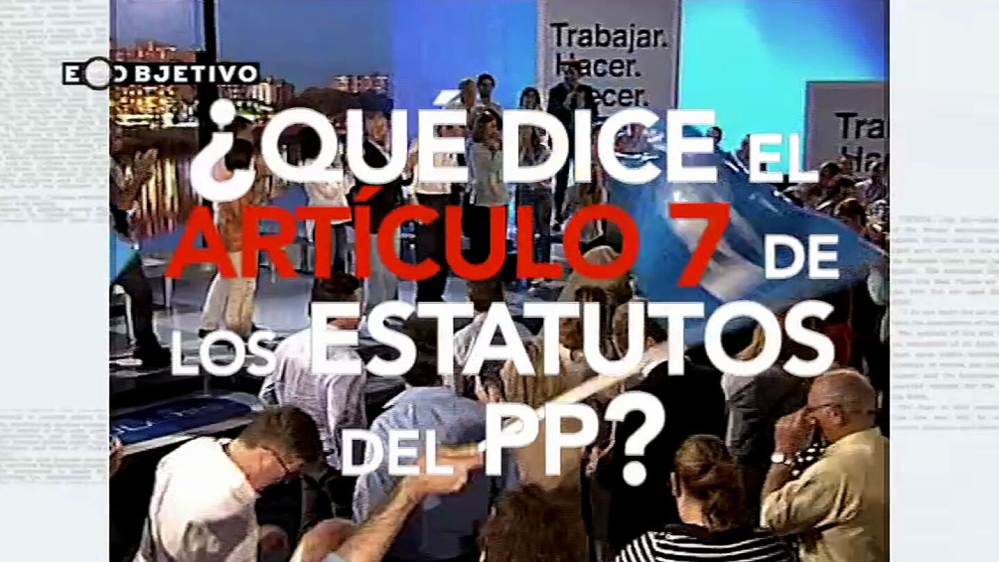 &iquest;Qu&eacute; dice el art&iacute;culo 7 de los estatutos del PP?