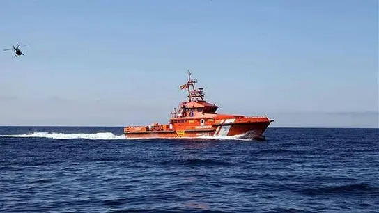 Embarcación de Salvamento Marítimo Una embarcación de Salvamento Marítimo
