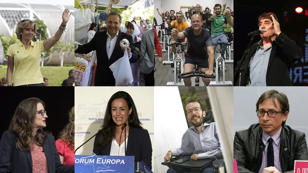 Candidatos a las municipales y auton&oacute;micas