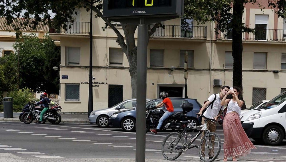 Altas temperaturas en Valencia
