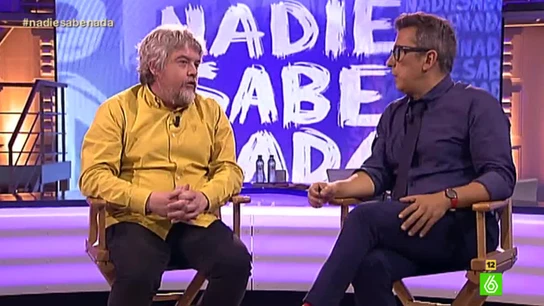Javier Coronas y Andreu Buenafuente, en 'Nadie sabe nada' Javier Coronas y Andreu Buenafuente, en 'Nadie sabe nada'
