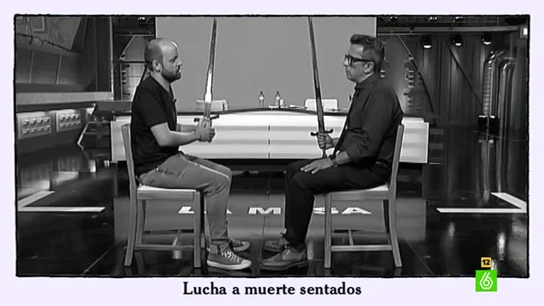 Buenafuente y Noguera recrean una viñeta Buenafuente y Noguera recrean una viñeta