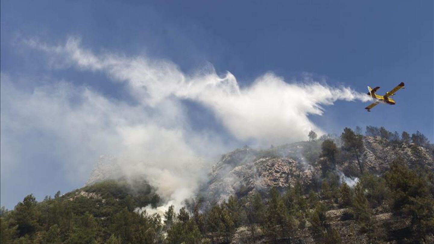 Incendio en Segorbe