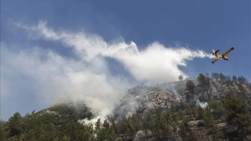 Incendio en Segorbe