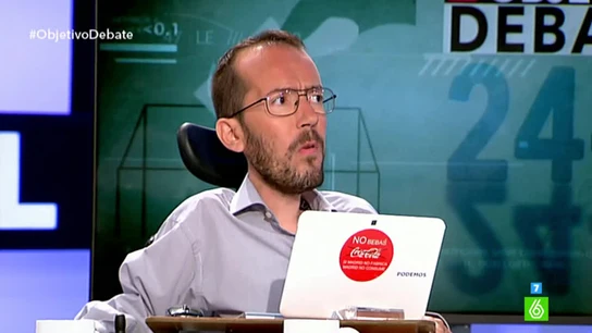 Pablo Echenique, en El Objetivo Pablo Echenique, en El Objetivo