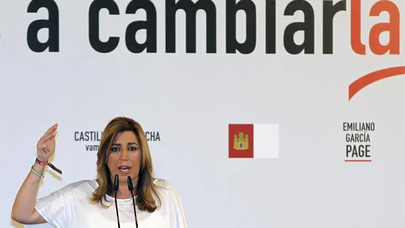 La secretaria general del PSOE de Andaluc&iacute;a, Susana D&iacute;az.