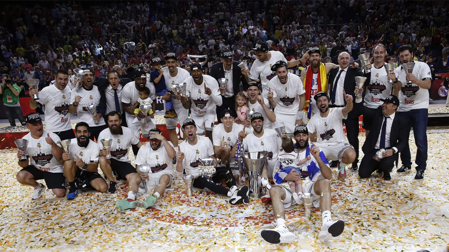 El Real Madrid campeón de la Euroliga El Real Madrid campeón de la Euroliga