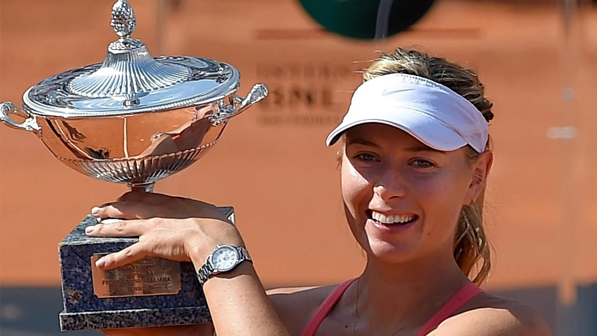 Maria Sharapova vence en Roma