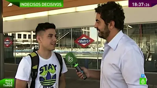 Quique Morales analiza el voto indeciso Quique Morales analiza el voto indeciso