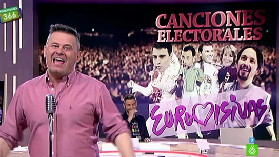 Miki Nadal interpreta una canción electoral Miki Nadal interpreta una canción electoral