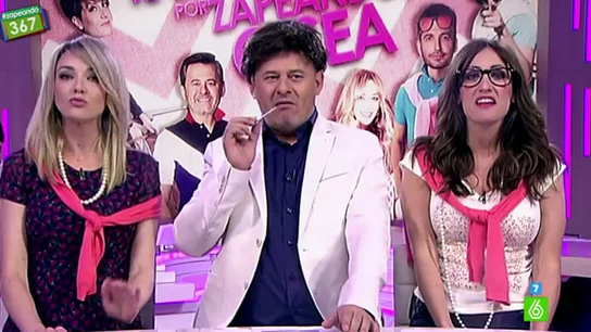 Anna Simon, Ana Morgade y Miki Nadal, en ‘Te lo juro por ‘Zapeando’, o sea’ Anna Simon, Ana Morgade y Miki Nadal, en ‘Te lo juro por ‘Zapeando’, o sea’