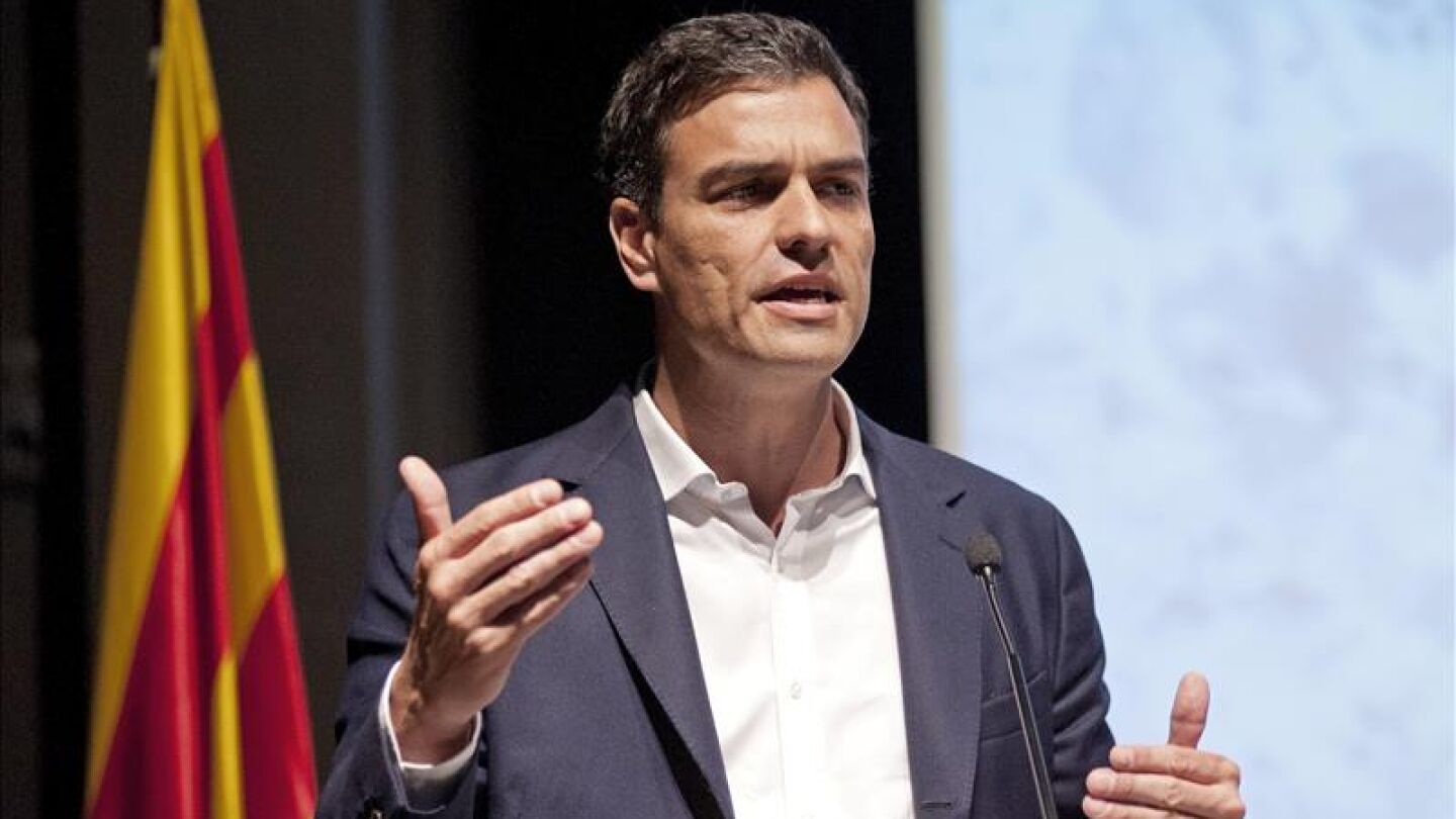 Pedro S&aacute;nchez en Zaragoza