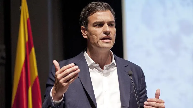 Pedro S&aacute;nchez en Zaragoza