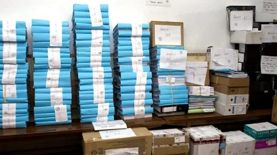 Los miles de folios del caso Nóos, del despacho de Castro a la Audiencia de Palma Los miles de folios del caso Nóos, del despacho de Castro a la Audiencia de Palma