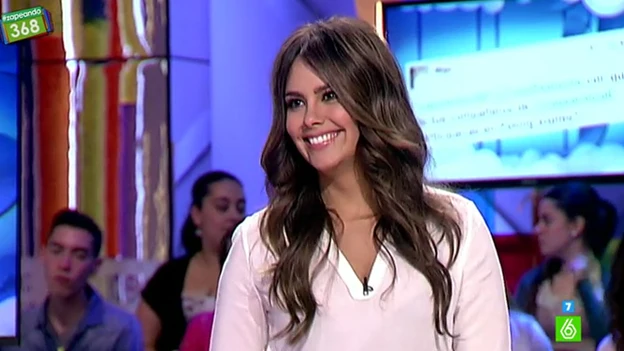 Cristina Pedroche vuelve a 'Zapeando'