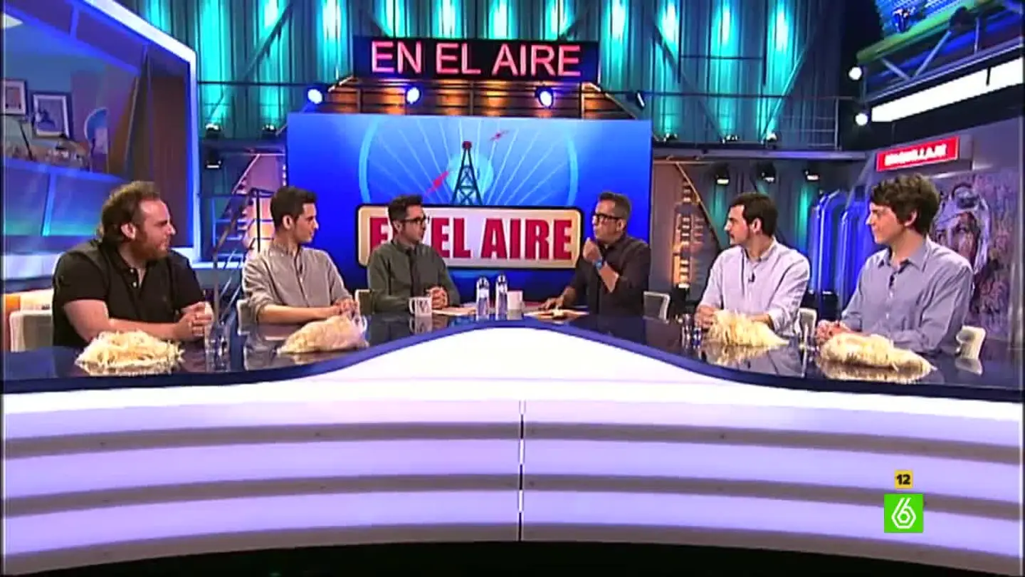 Youtubers en En el aire Youtubers en En el aire