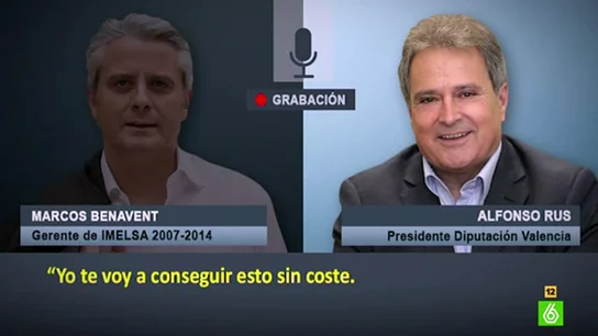 Grabaciones en exclusiva de 'El Intermedio' entre Rus y Benavent Grabaciones en exclusiva de 'El Intermedio' entre Rus y Benavent