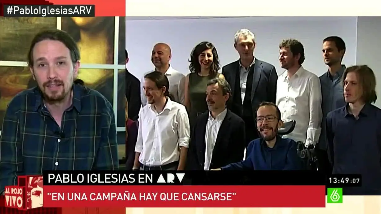 Pablo Iglesias habla sobre Barber&aacute;