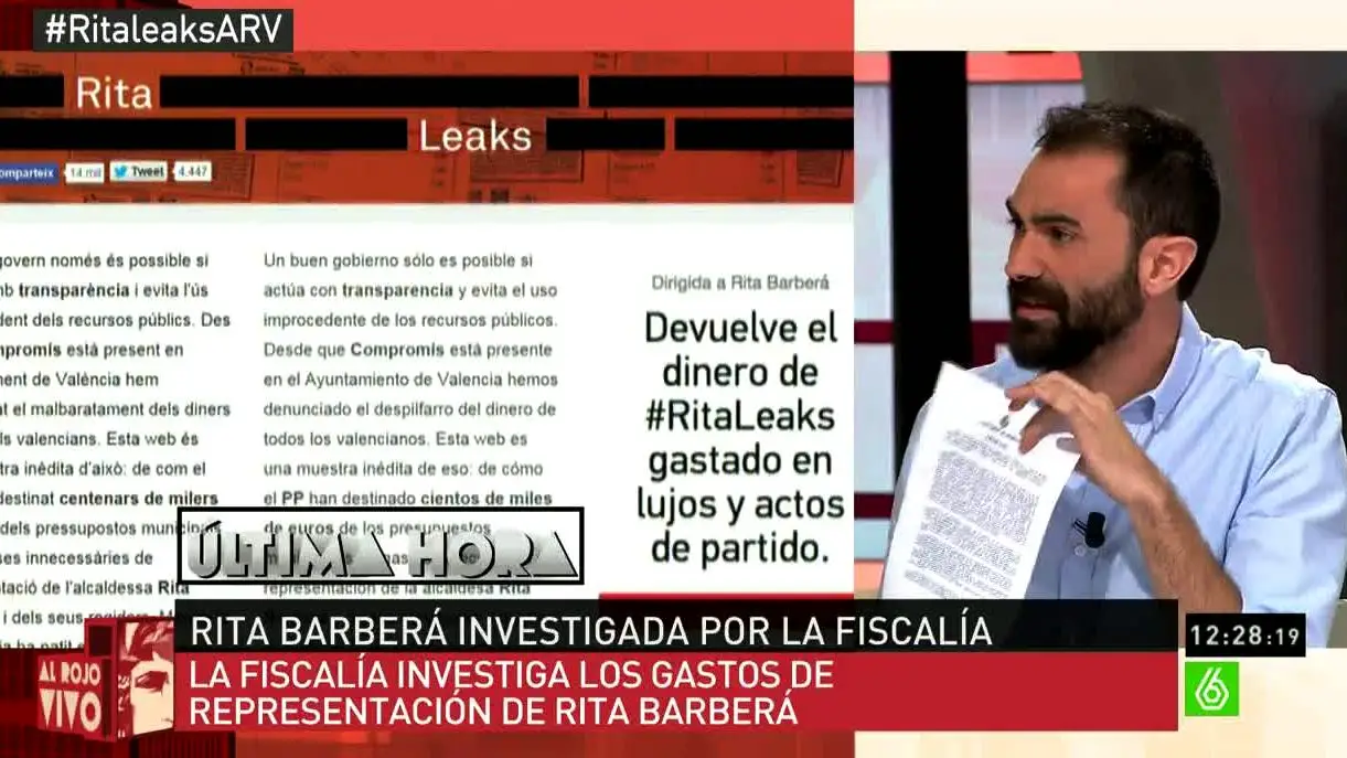 Joaquín Castellón en ARV Joaquín Castellón en ARV