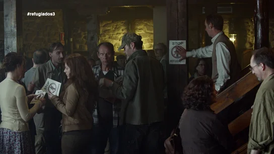 El pueblo, preocupado por los refugiados El pueblo, preocupado por los refugiados