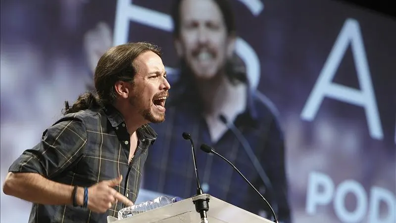 Pablo Iglesias, en Zaragoza