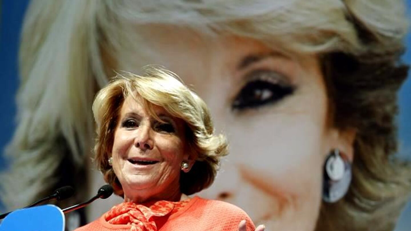 Aguirre y su marido habr&iacute;an ingresado un cheque de m&aacute;s de cinco millones de euros en su cuenta