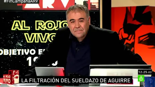 Antonio García Ferreras habla de Aguirre Antonio García Ferreras habla de Aguirre