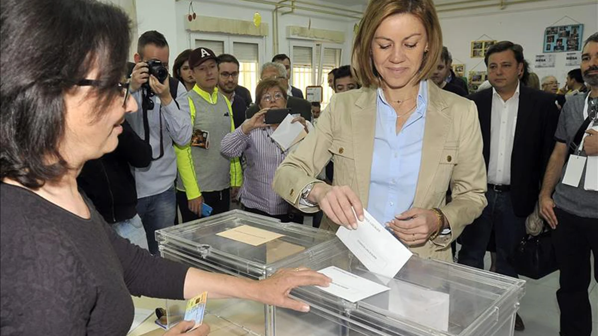 La candidata del PP a revalidar la Presidencia de Castilla-La Mancha, Mar&iacute;a Dolores de Cospedal