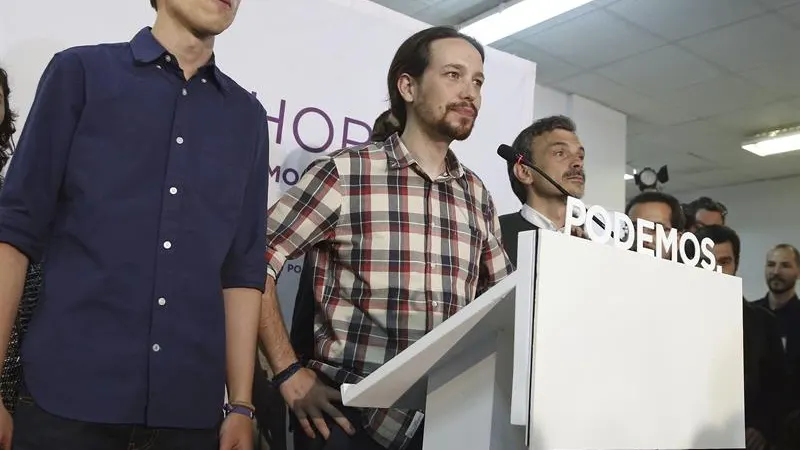 El l&iacute;der de Podemos, Pablo Iglesias
