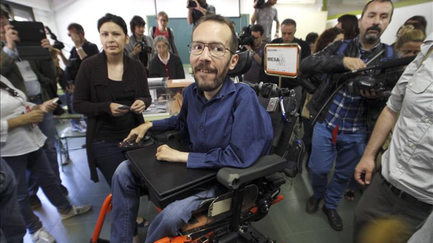 Pablo Echenique, secretario de Organizaci&oacute;n de Podemos