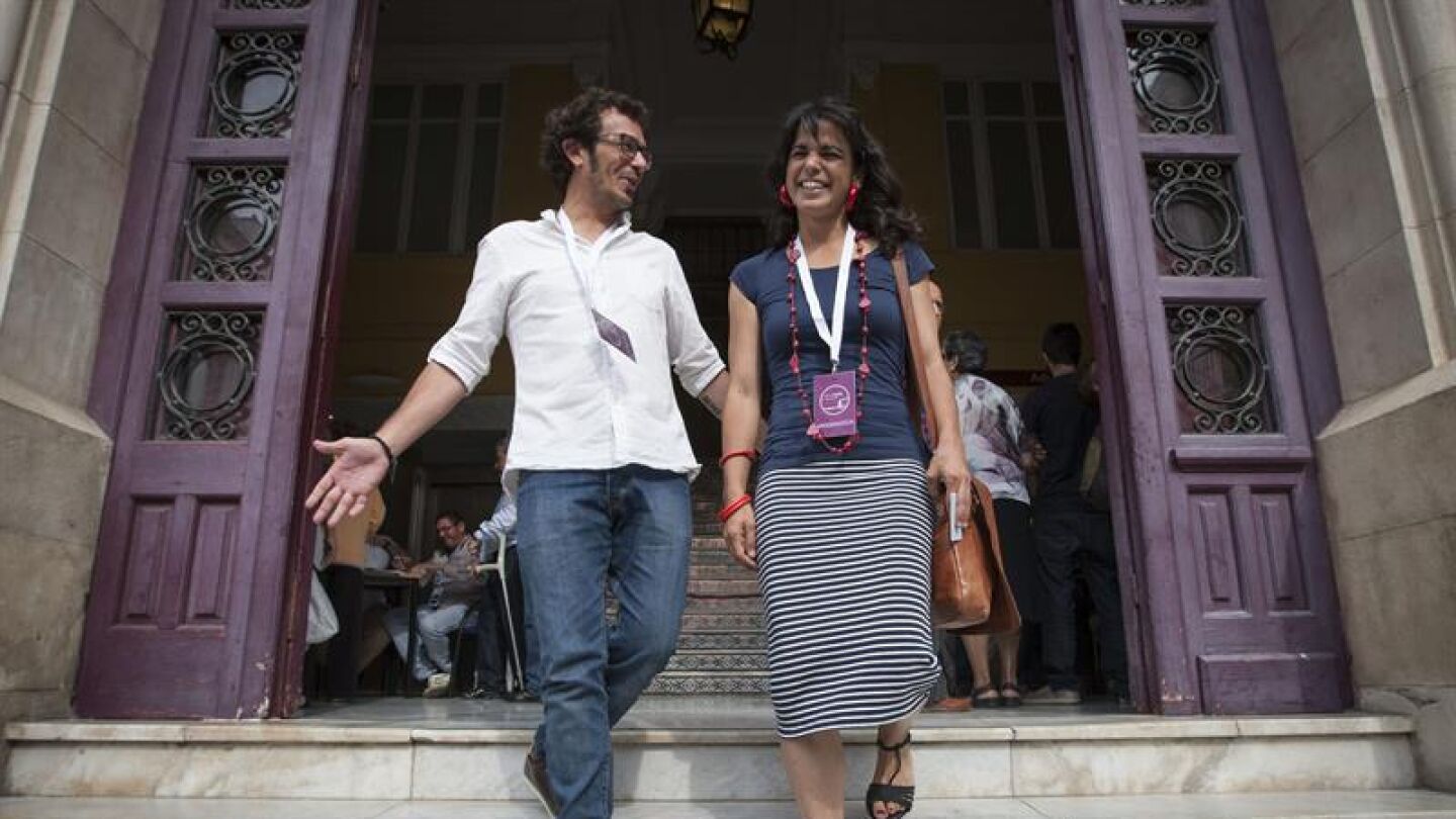 Jos&eacute; Mar&iacute;a Gonz&aacute;lez, alcalde de C&aacute;diz, junto a Teresa Rodr&iacute;guez