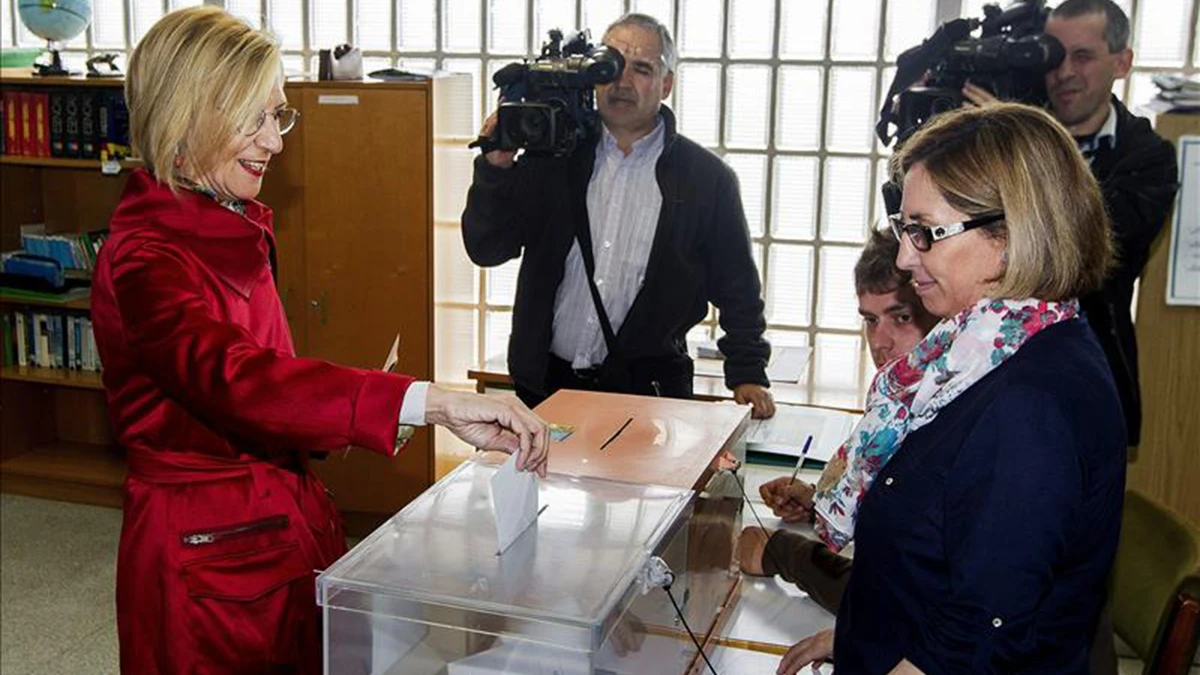 La portavoz nacional de UPyD, Rosa Díez