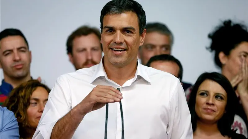 Pedro Sánchez, líder del Partido Socialista