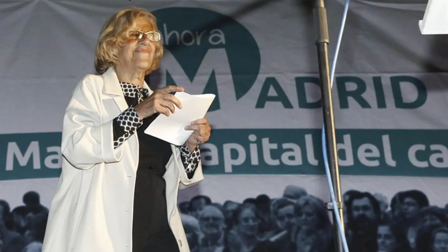 Manuela Carmena valora el resultado del 24M Manuela Carmena valora el resultado del 24M