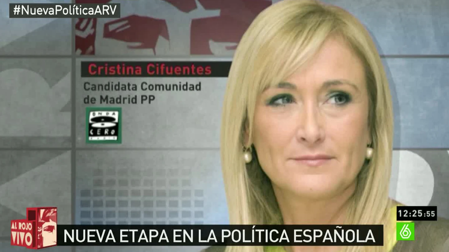 Cristina Cifuentes en Onda Cero Cristina Cifuentes en Onda Cero