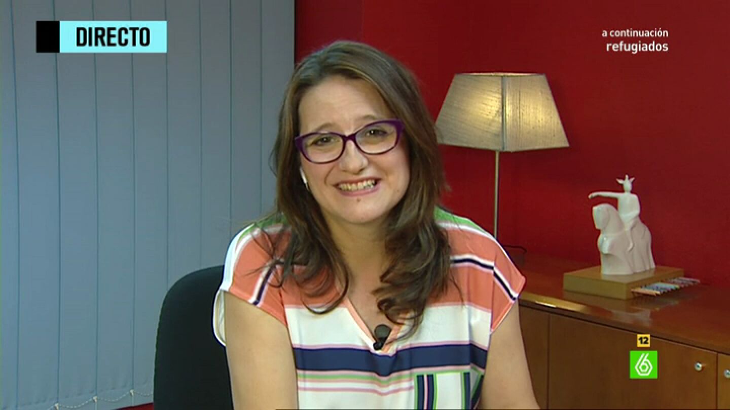 M&oacute;nica Oltra, en 'El Intermedio'