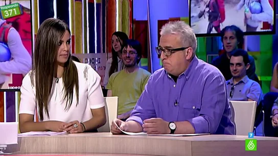 Leo Harlem y Cristina Pedroche, en 'Zapeando' Leo Harlem y Cristina Pedroche, en 'Zapeando'