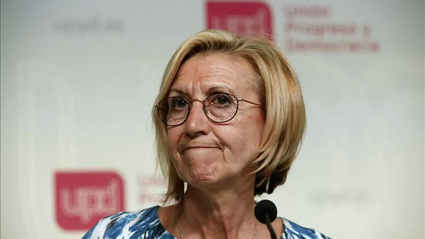 Rosa Díez comparece en rueda de prensa Rosa Díez comparece en rueda de prensa