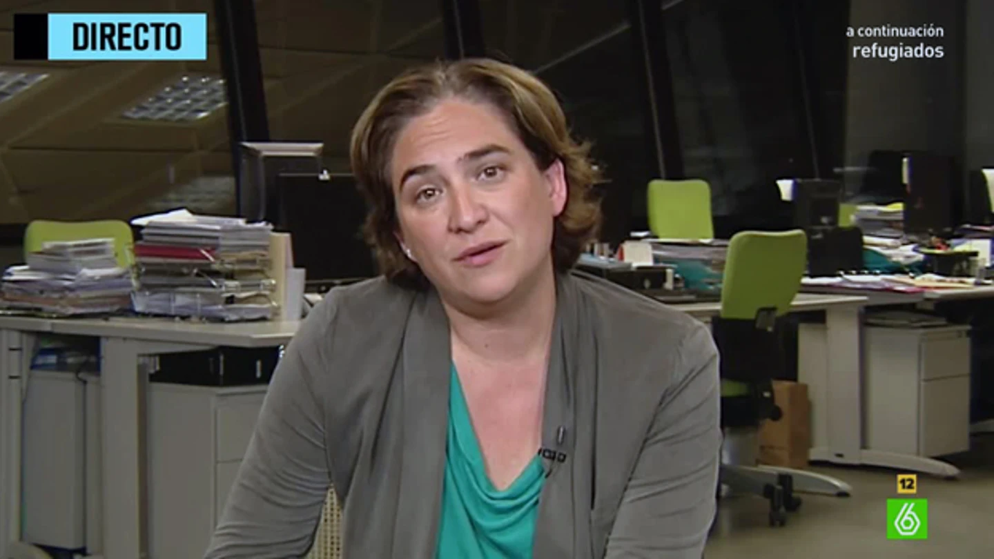 Ada Colau en 'El Intermedio' Ada Colau en 'El Intermedio'