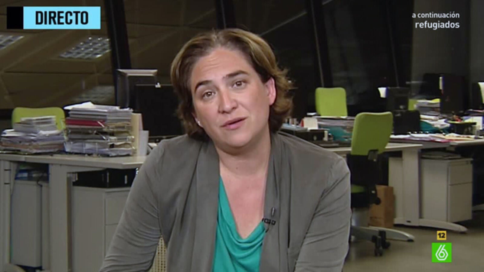 Ada Colau en 'El Intermedio'
